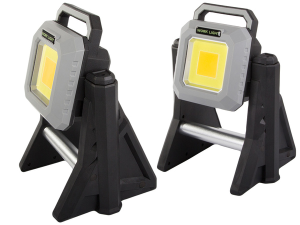 Halogen reflektor akumulator przenośny led cob usb