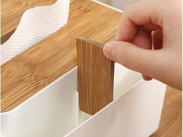 Pojemnik na chusteczki higieniczne pudełko organizer chustecznik podajnik