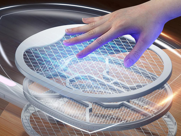 Elektryczna łapka na muchy komary owady uv składana lampa owadobójcza