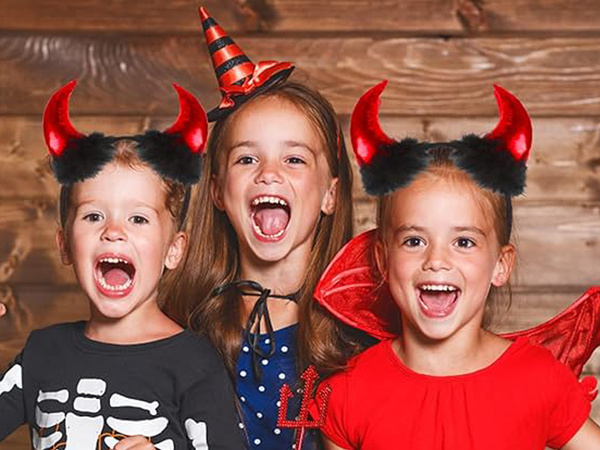 Opaska diabeł diabełek rogi halloween karnawał