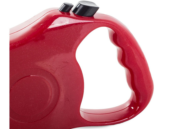 Smycz automatyczna dla psa taśma blokada 5m 15kg