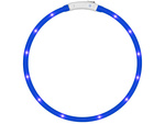 Obroża świecąca led dla psa i kota wodoodprna regulowana regulacja 47cm usb
