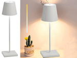 Lampka nocna stołowa dotykowa lampa 3 stopniowa wysoka bezprzewodowa usb