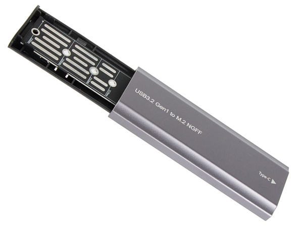Obudowa adapter dysku kieszeń m.2 sata ngff usb 3.1 usb typ-c 2230-2280mm
