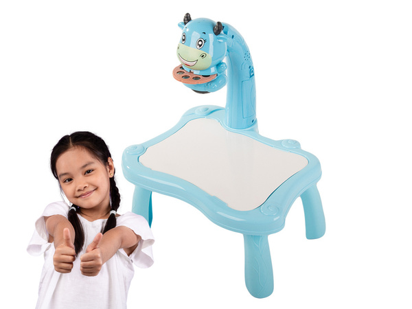 Projektor rzutnik do rysowania stolik tablica mazaki dla dzieci flamastry