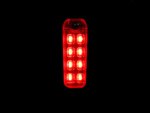 Lampka rowerowa tylna oświetlenie led usb roweru