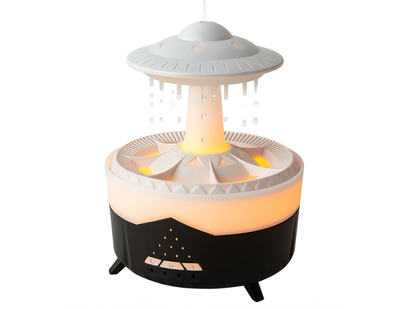 Nawilżacz powietrza dyfuzor zapachowy lampa led w kształcie ufo z pilotem