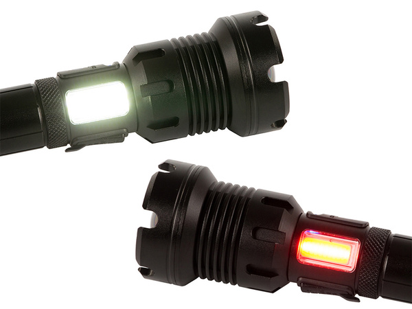 Latarka taktyczna bailong led xhp160 cob mocna