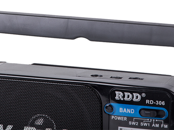 Radio kuchenne przenośne budowlane na baterie antena retro ręczne fm am