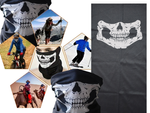 Komin kominiarka chusta na twarz bandama czaszka wielofunkcyjna tunel skull
