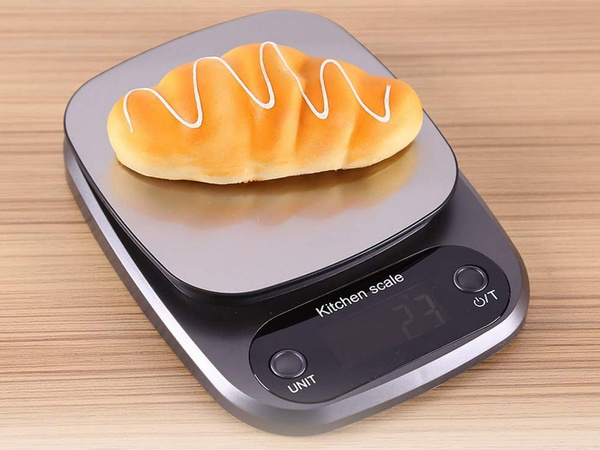 Waga kuchenna elektroniczna lcd domowa dokładna precyzyjna do 3kg 0.1g