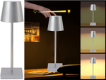 Lampka nocna stołowa dotykowa lampa 3 stopniowa wysoka bezprzewodowa usb