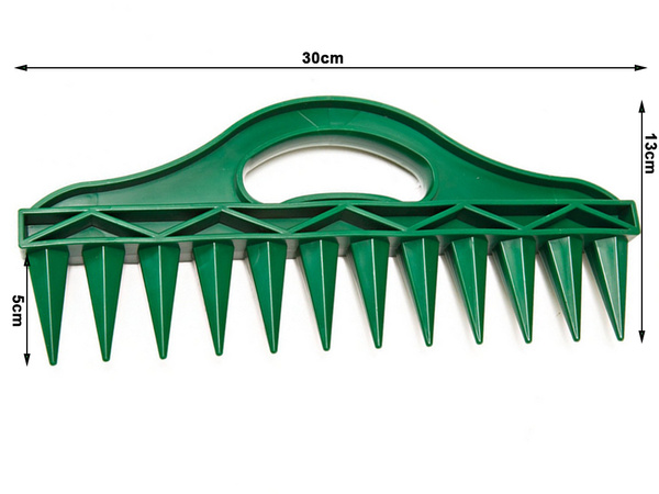 Ręczna sadzarka na 12 otworów dziurkacz siewnik ogrodowy do sadzenia roślin