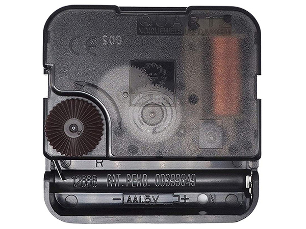 Mechanizm do zegara kwarcowego ściennego cichy