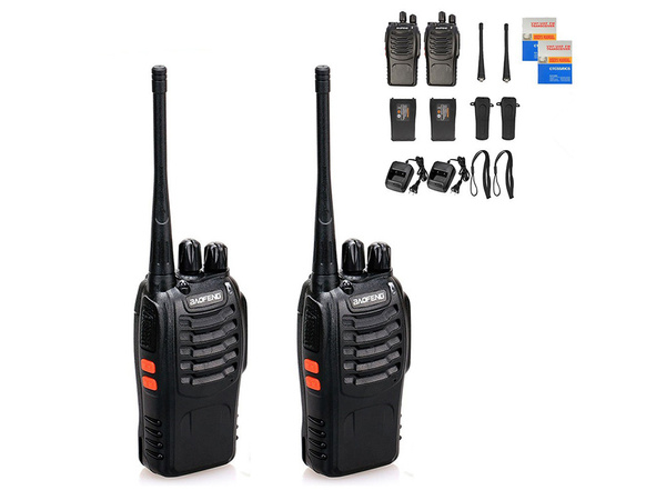 Krótkofalówki 2x walkie talkie baofeng bf888s pmr
