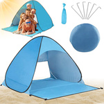 Namiot plażowy samorozkładający uv ochronny dla rodziny torba zestaw