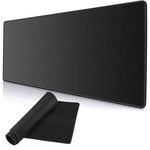 PODKŁADKA GAMINGOWA POD MYSZ I KLAWIATURĘ XL 80x30 CM ANTYPOŚLIZGOWA CZARNA