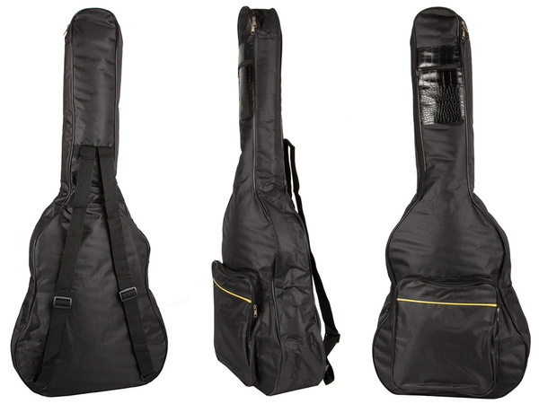 Pokrowiec na gitarę klasyczną akustyczną z kieszeniami szelki uchwyt gitara