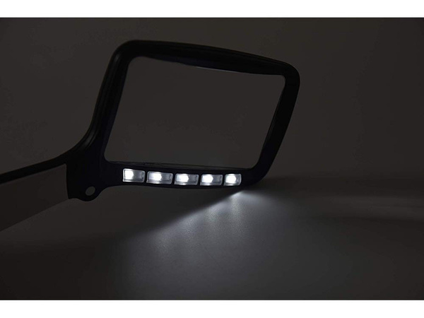 Lupa szkło powiększające 3x z podświetleniem led