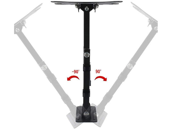 Obotowy uchwyt na telewizor do telewizorów wieszak tv 32-55 regulowany