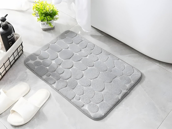 DYWANIK ŁAZIENKOWY MIĘKKI CHŁONNY ANTYPOŚLIZGOWY DUŻY 80X50 POD PRYSZNIC