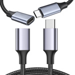 Kabel przedłużacz przedłużka usb-c adapter oplot przedłużający przewód 2m