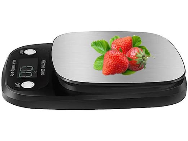 Waga kuchenna elektroniczna lcd domowa dokładna precyzyjna do 3kg 0.1g