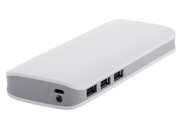 Powerbank 10000mah 3x usb microusb 2.1a power bank latarka led mocny szybki