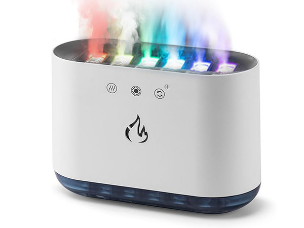 Nawilżacz powietrza kompinek dyfuzor lampka led rgb aromaterapia 6 dysz