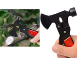 Multitool narzędzie wielofunkcyjne 17w1 survival młotek siekiera kombinerki