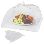 Moskitiera osłona siatka na jedzenie owoce grill ochrona przed owadami 34cm 