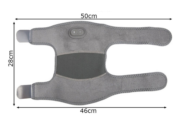 Opaska podgrzewająca na kolano masująca wibracyjna masaż grzejący 3 tryby