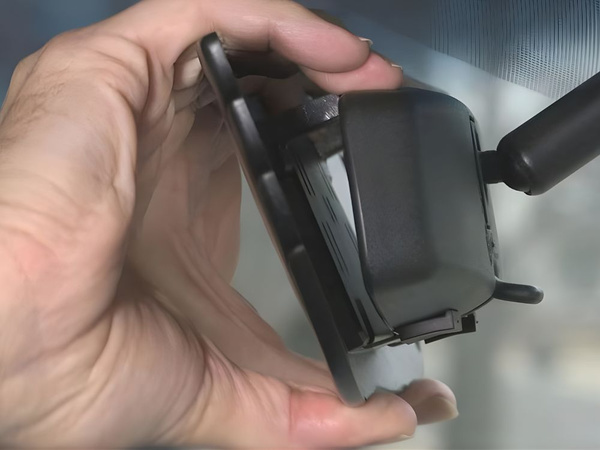 Lusterko samochodowe wsteczne panoramiczne na zaciski antyrefleksyjne