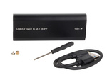 Obudowa adapter dysku kieszeń m.2 sata ngff usb 3.1 usb typ-c 2230-2280mm