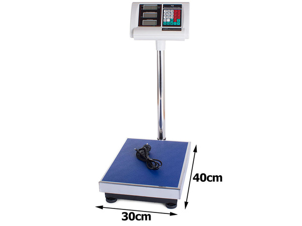 Waga sklepowa magazynowa elektroniczna 100kg/20g