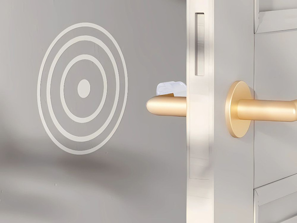 Ogranicznik klamki drzwiowej silikonowy ochrona ściany osłona odbojnik