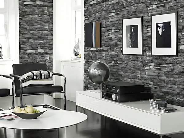 PANELE ŚCIENNE 3D CEGŁA SZARA TAPETA SAMOPRZYLEPNE DEKORACYJNA PIANKOWA