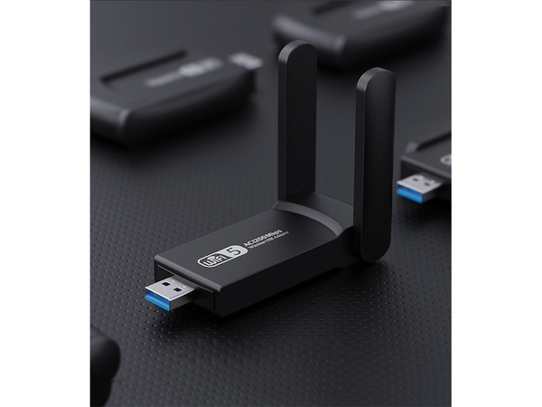Karta sieciowa wi-fi adapter wifi usb 1300mbps dual