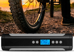 Pompka akumulatorowa do roweru samochodu kompresor elektryczny 10 bar lcd