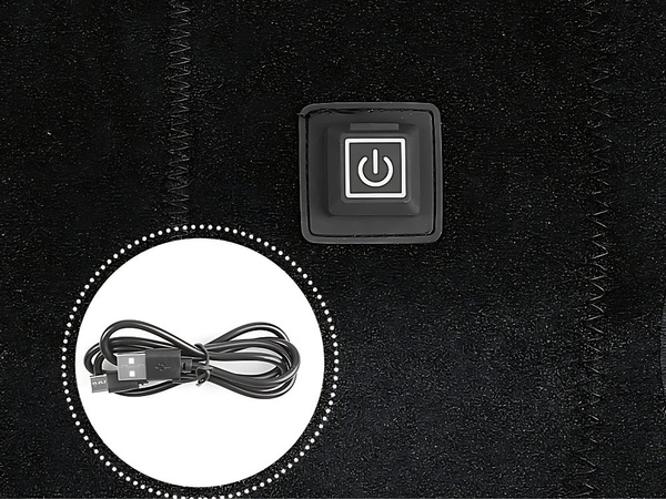 Opaska na bark ramię z podgrzewaniem ogrzewaniem 3 tryby grzania usb