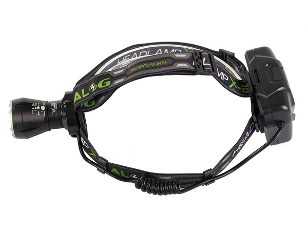Latarka czołowa bailong led xhp160 powerbank zoom
