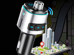 Transmiter bluetooth fm ładowarka samochodowa szybka 2x usb podświetlenie