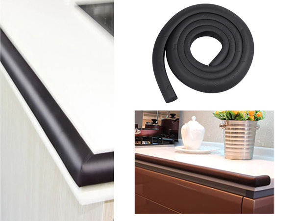 Taśma piankowa zabezpieczjąca ranty rogi kanty narożniki miękka do mebli 2m