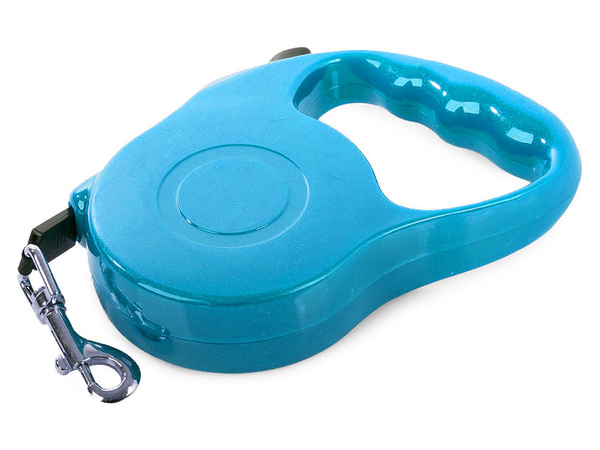 Smycz automatyczna dla psa taśma blokada 5m 15kg