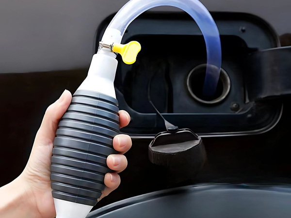 POMPA POMPKA DO SPUSZCZANIA PALIWA WODY OLEJU ROPY RĘCZNA ZESTAW 2M OPASKI