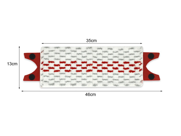 Wkład do mopa ultramax płaskiego końcówki wkłady chłonne 35cm 1 szt