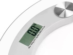 Waga łazienkowa elektroniczna 180kg szklana lcd analityczna przezroczysta