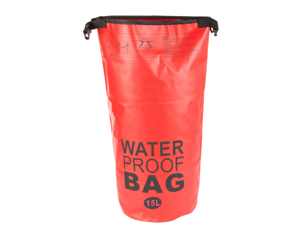 Worek wodoodporny torba 15l wodoszczelna na kajak plecak turystyczny
