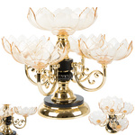 Piętrowa patera na ciasto owoce słodycze obrotowa