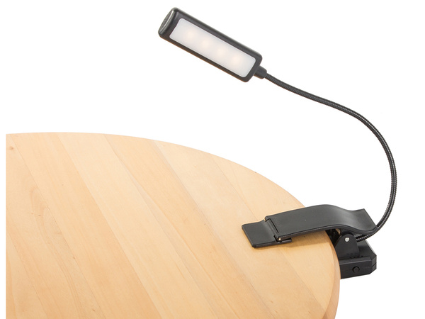 Lampka do czytania książek usb lampka nocna z klipsem zdrowa dla oczu 9 led